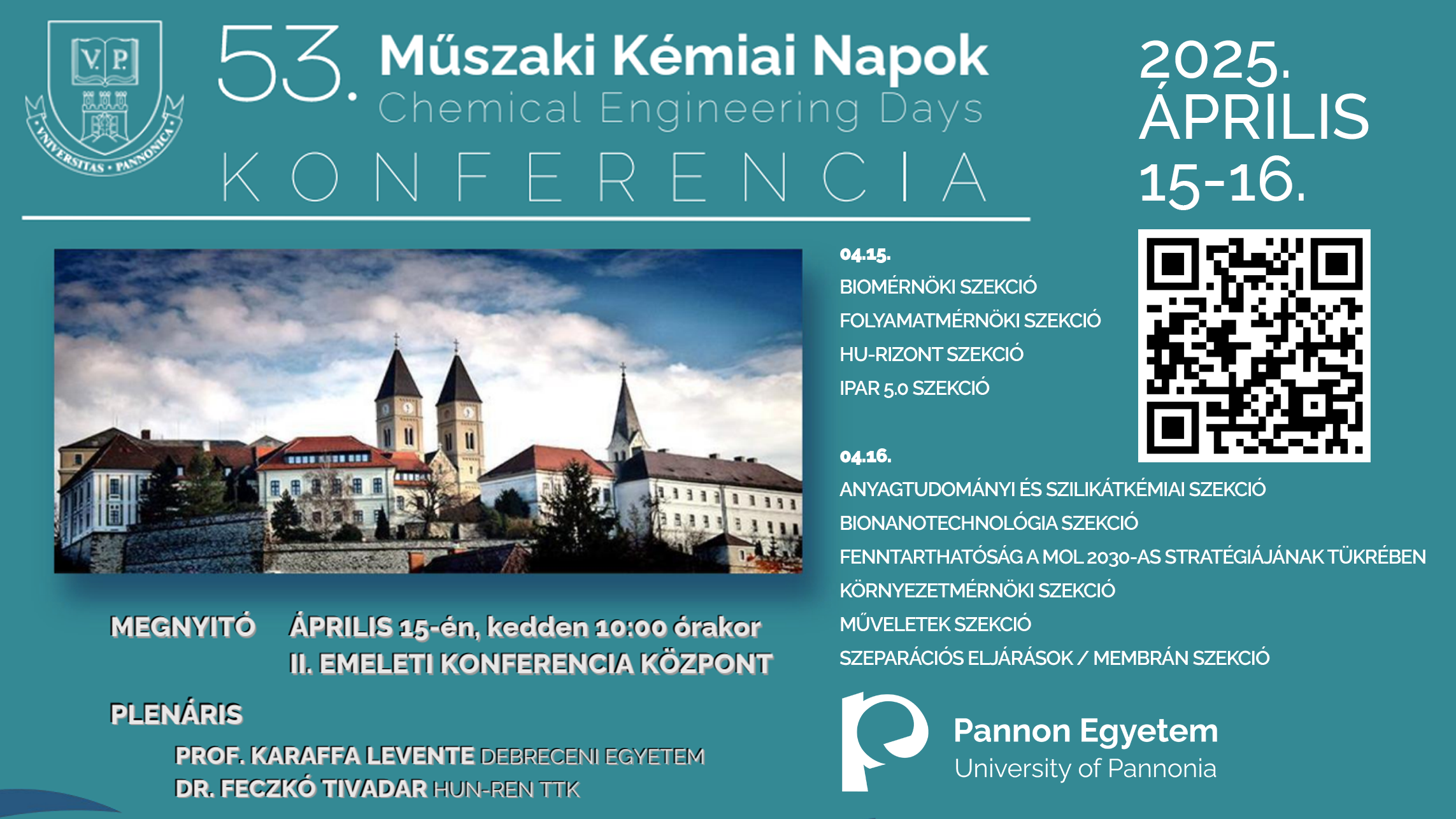 Műszaki Kémiai Napok '25 konferencia