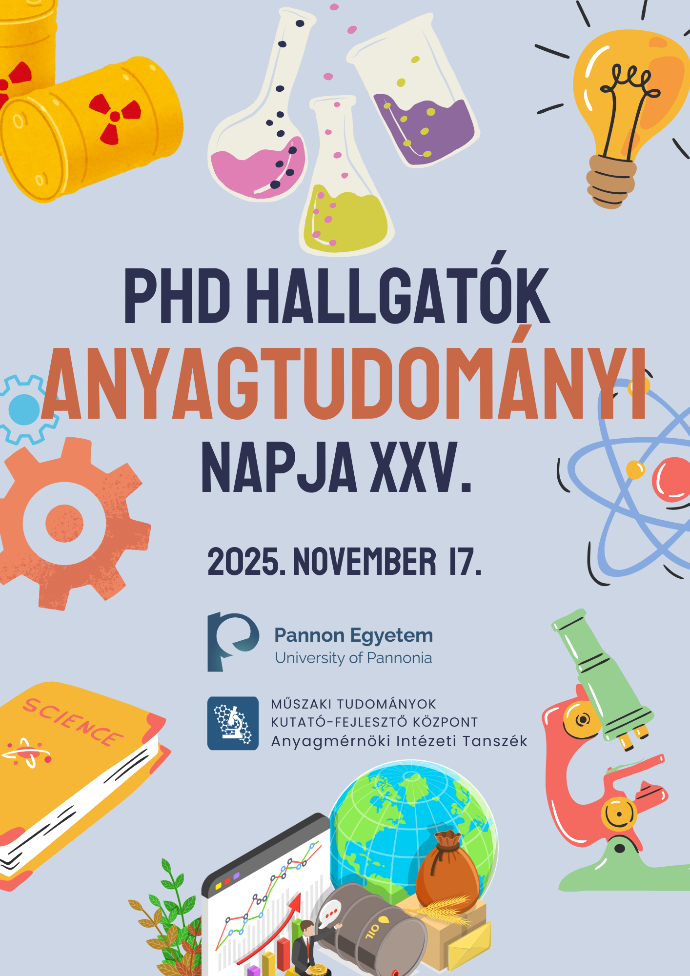 PhD hallgatók anyagtudományi napja XXV. – Meghívó