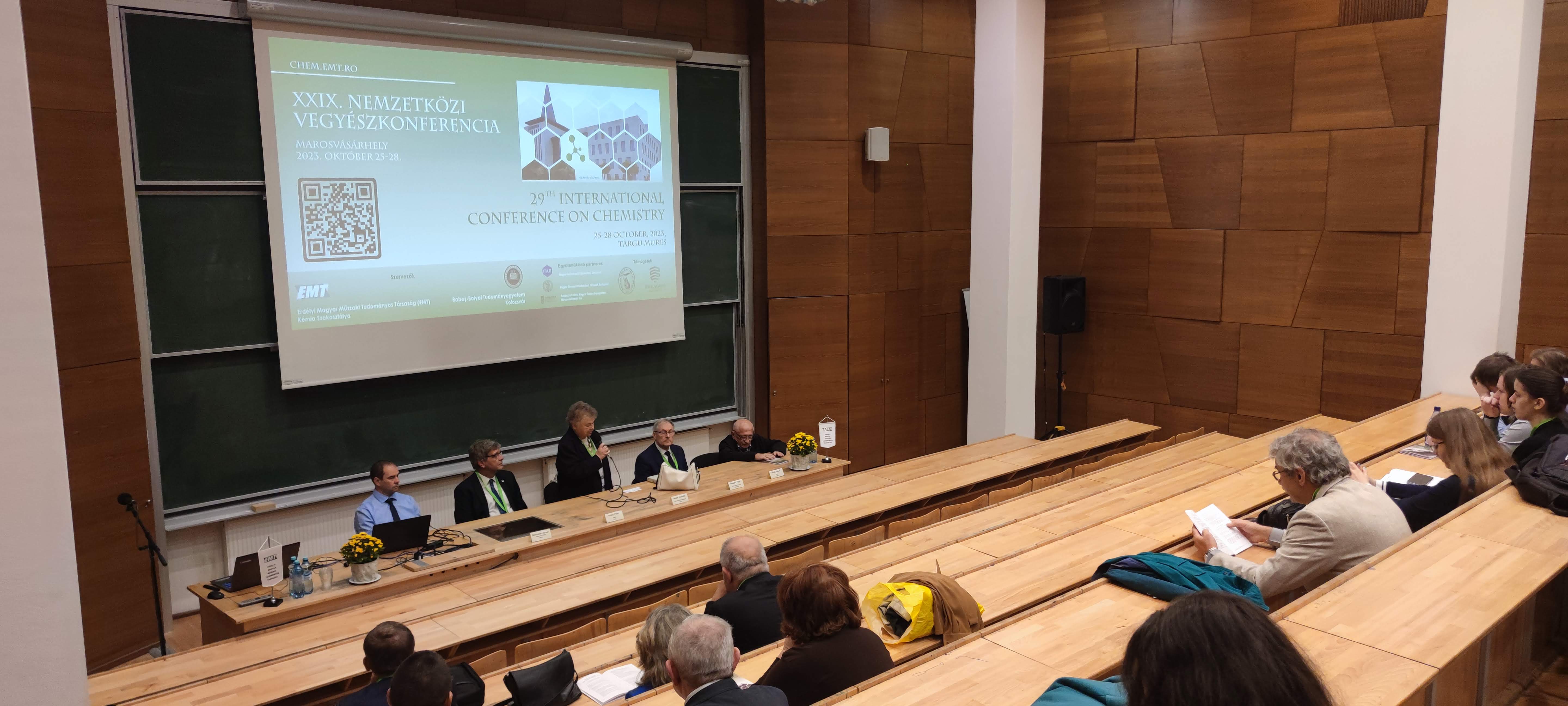 EMT XXX. Nemzetközi Vegyészkonferencia