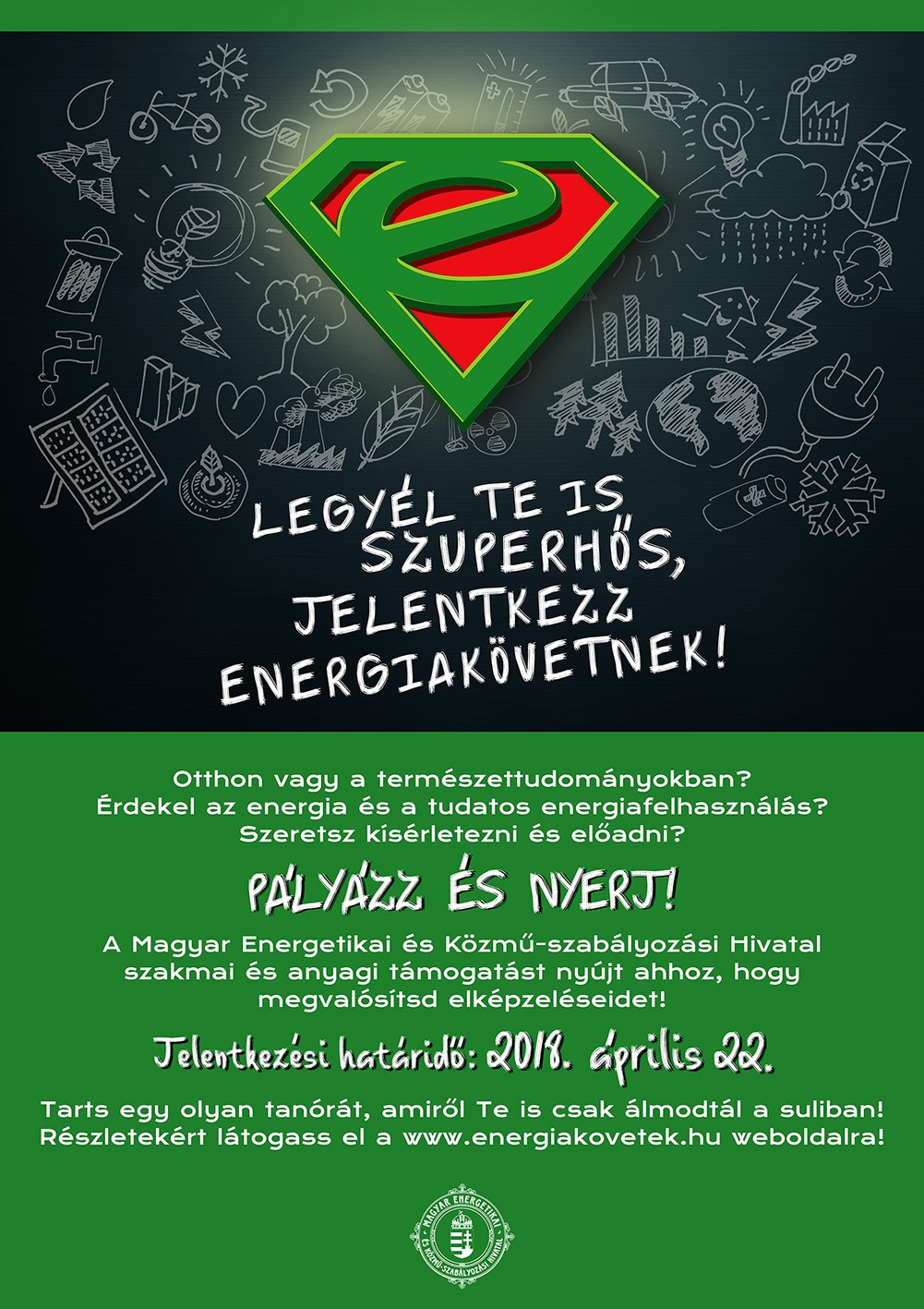 Plakát MEKH Energiakövetek 2018