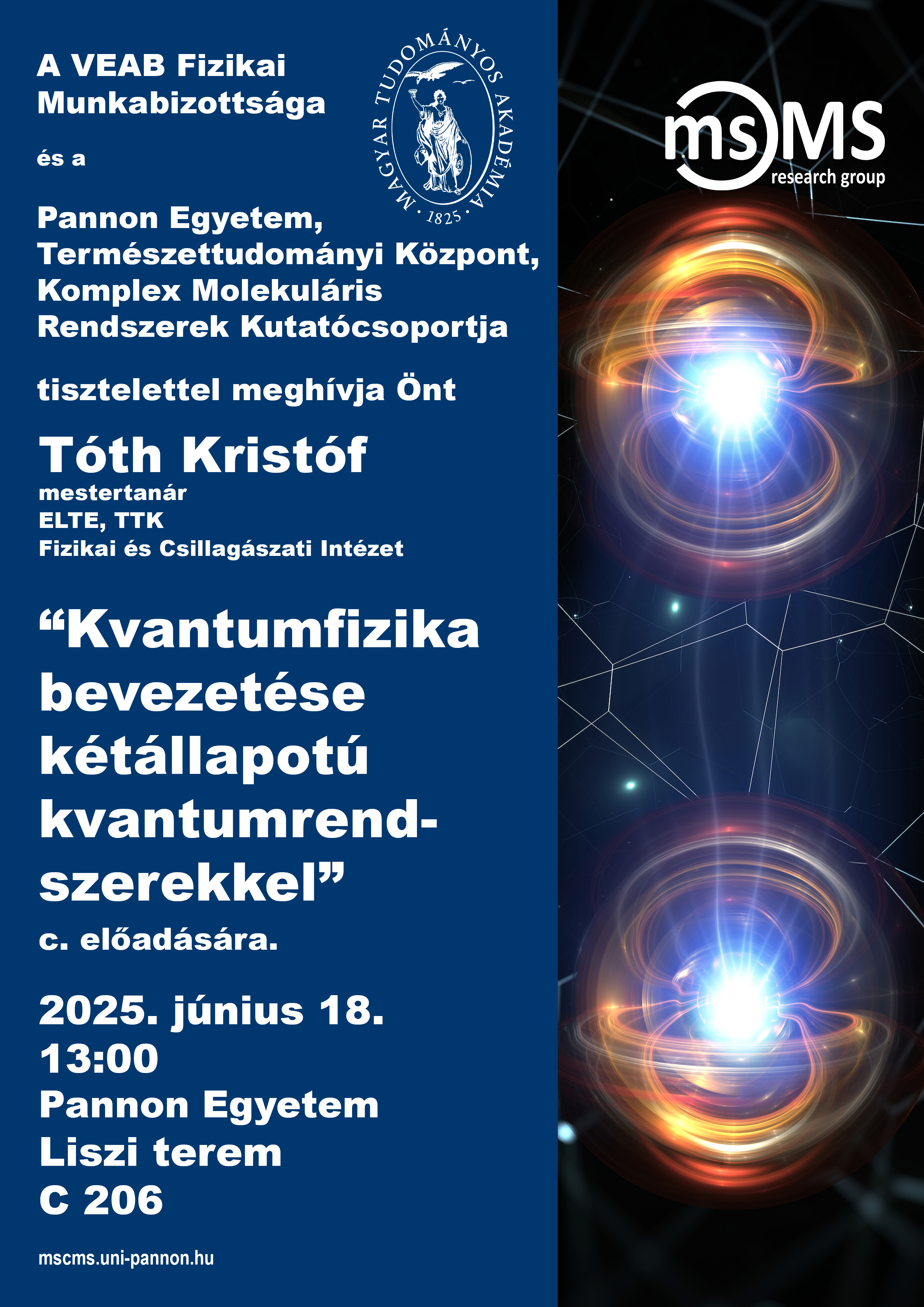 Kvantumfizika bevezetése kétállapotú kvantumrendszerekkel