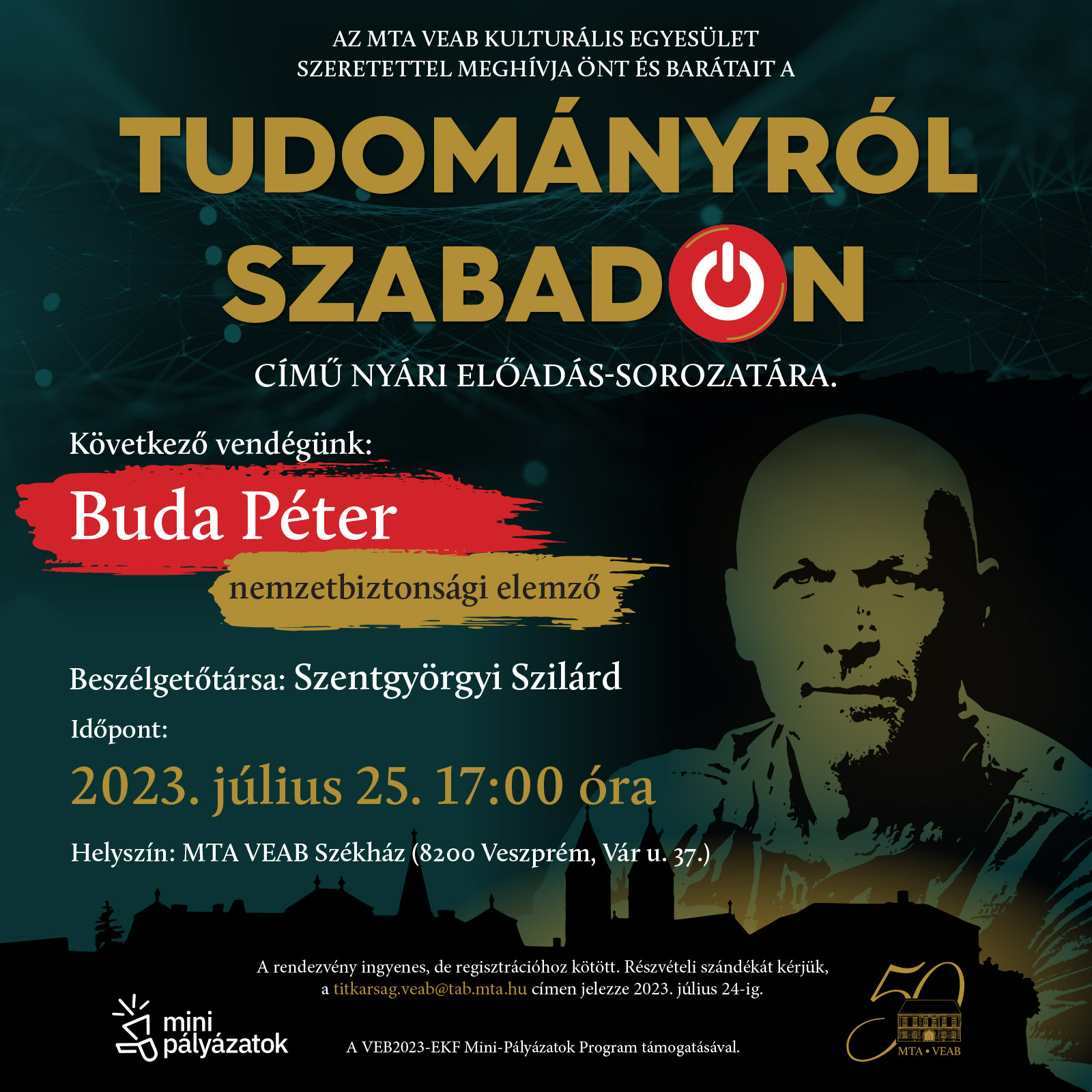 Tudományról szabadON - Szentgyörgyi Szilárd beszélget Buda Péter nemzetbiztonsági elemzővel