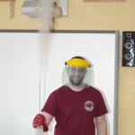 Kísérletek nagyon hideg tájakon a tapolcai Nagyboldogasszony Római Katolikus Általános Iskolában