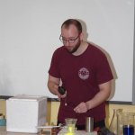 Kísérletek nagyon hideg tájakon a tapolcai Nagyboldogasszony Római Katolikus Általános Iskolában