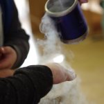 Kísérletek nagyon hideg tájakon a tapolcai Nagyboldogasszony Római Katolikus Általános Iskolában